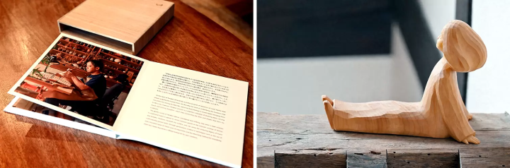 A stay at a hotel where you can experience the art of Echizen paper, Inami wood carving, and Kutani ware in the Hokuriku region