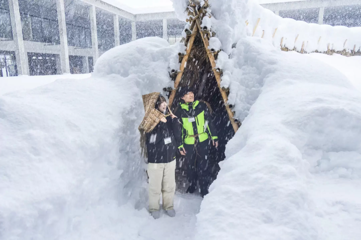 6lines studio + Yoshiharu Tsukamoto "Waiting for Snow" photo by Nakamura Osamu 
