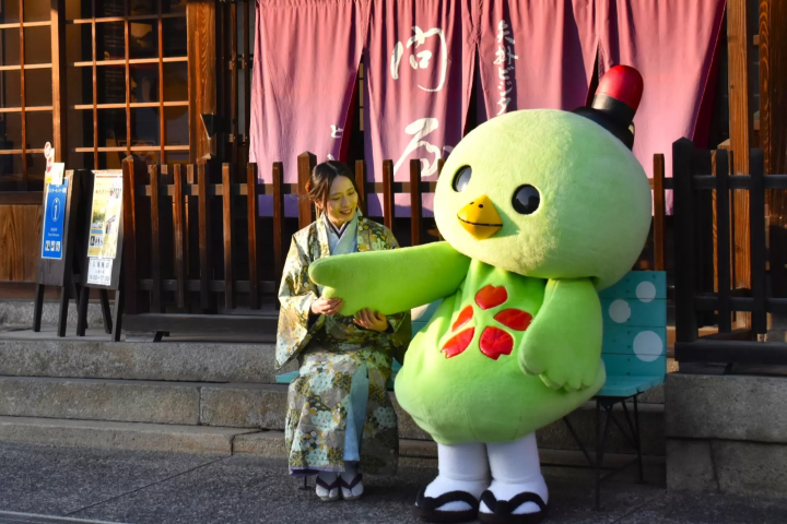 A journey through the history and culture of the post town of Okayama, Yakage Town with the mascot character "Yakappi (Yakage Mascot)"