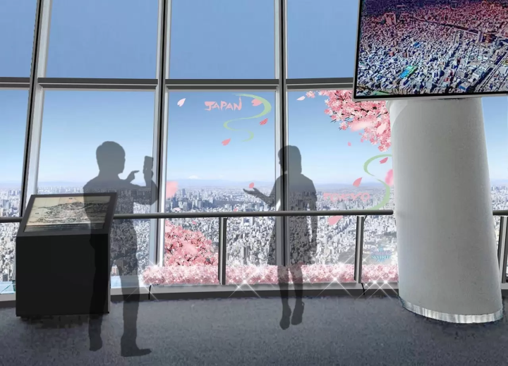 THE Sakura SKYTREE: Panoramic Views, Seasonal Food and Lights