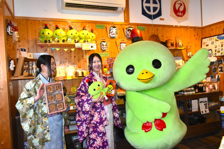 A journey through the history and culture of the post town of Okayama, Yakage Town with the mascot character "Yakappi (Yakage Mascot)"