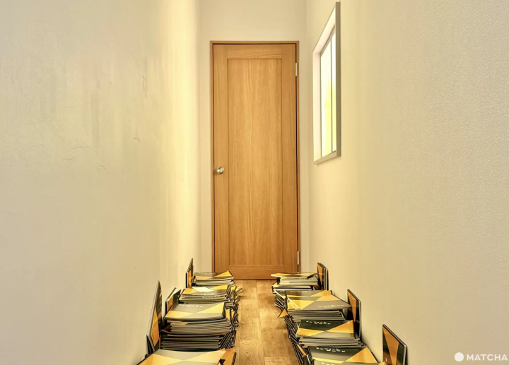 《驀然回首》展 京本房間走廊