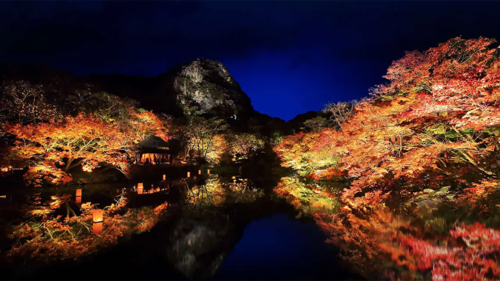 紅葉祭的御船山樂園