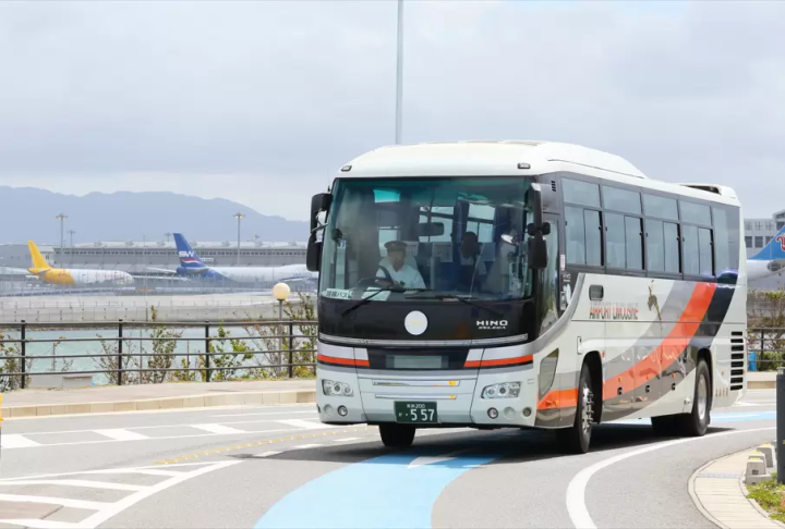 奈良机场巴士可以直接信用卡碰一碰支付啦~