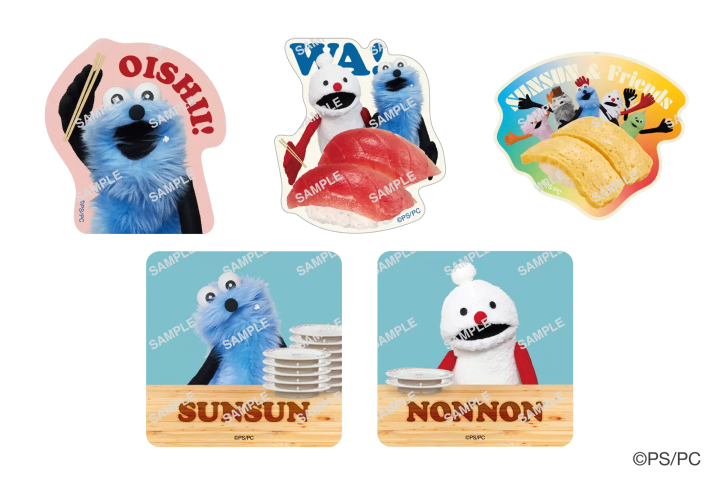 PUPPET SUNSUN Ｘ 壽司郎聯名