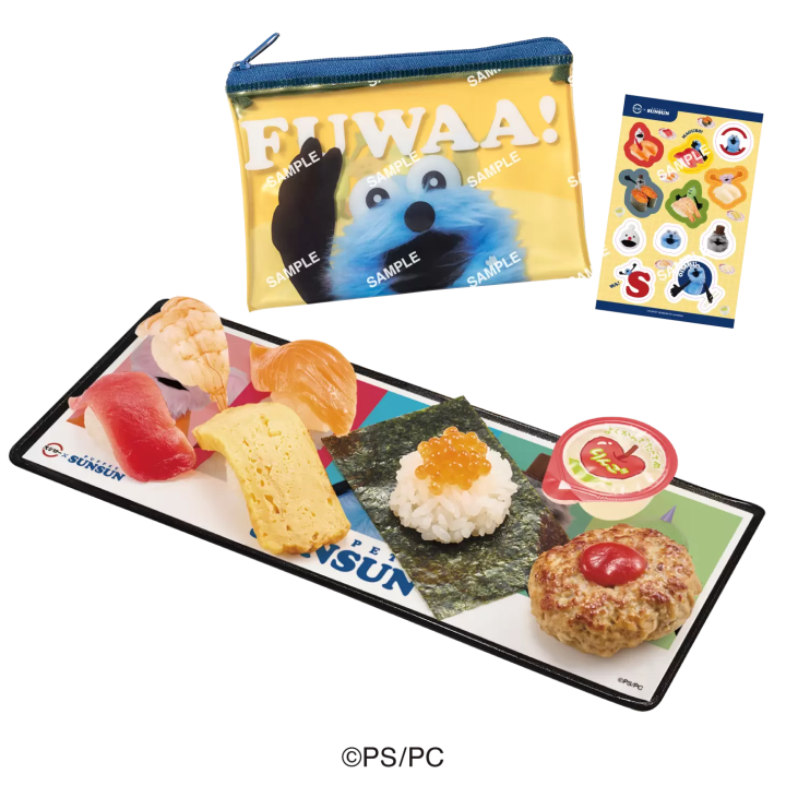 PUPPET SUNSUN Ｘ 壽司郎聯名