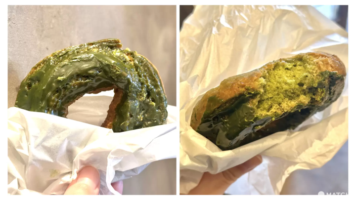 SUNDAY VEGAN的抹茶口味甜甜圈