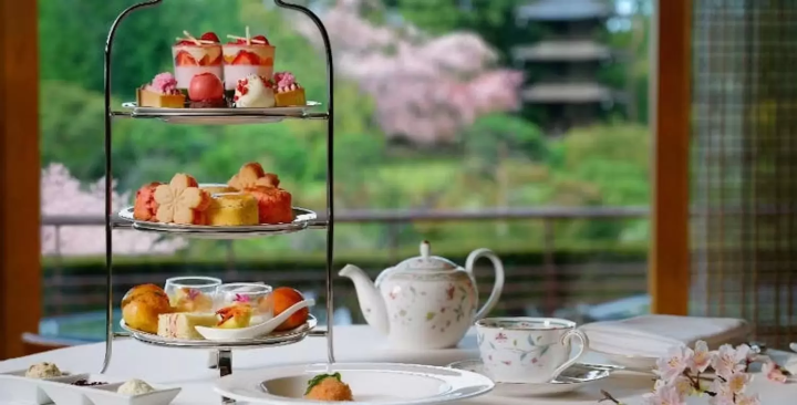 日本情緒が豊かなホテル椿山荘東京「ロビーラウンジ ル・ジャルダン」の店内