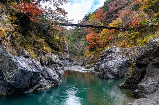 東京登山景點鳩之巢溪谷