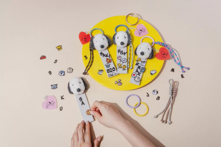 工作坊「史努比絨毛吊牌」