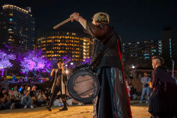 Osaka Ogimachi Cherry Blossom Festival 2026: Music and Lanterns