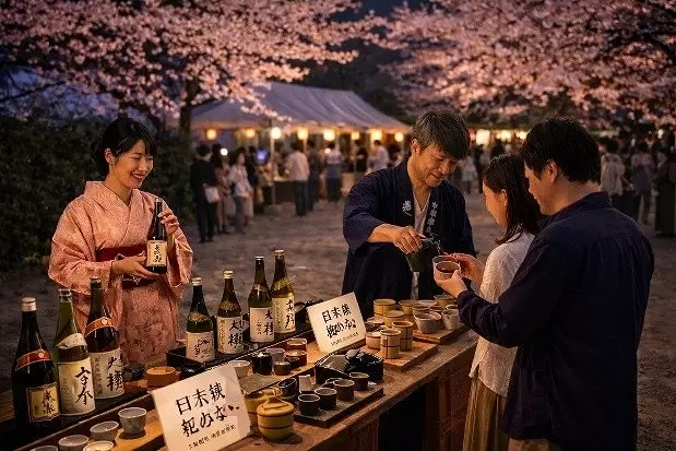 Osaka Ogimachi Cherry Blossom Festival 2026: Music and Lanterns