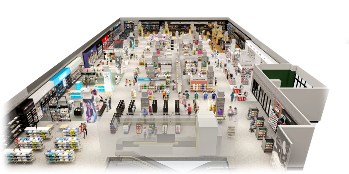 Hokkaido's largest Sports Depot flagship store opens in Sapporo! With an outdoor goods store attached, shopping is plentiful