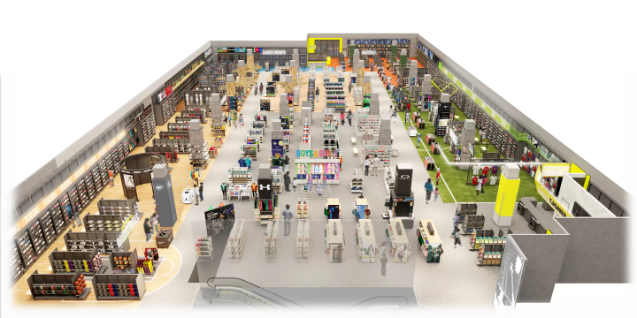 Hokkaido's largest Sports Depot flagship store opens in Sapporo! With an outdoor goods store attached, shopping is plentiful