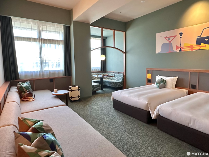 星野 OMO7 橫濱 的房間內部