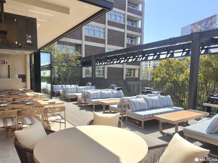 3樓可以享受BBQ的樂趣