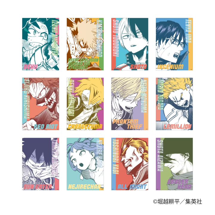 《我的英雄學院》藝術卡收藏集 第 2 彈