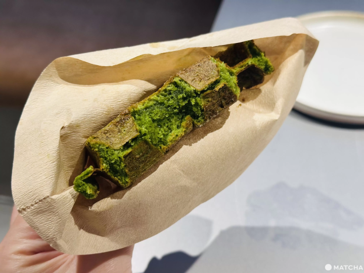 藍瓶咖啡原宿店的抹茶烈日鬆餅