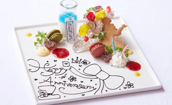 可愛いスイーツと非日常感たっぷりのコンセプトルーム