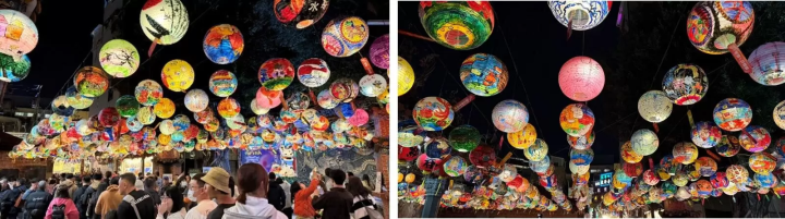 從台灣台南空運來日的燈龍