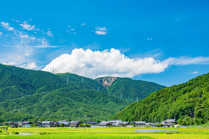 日本關西夏天景色