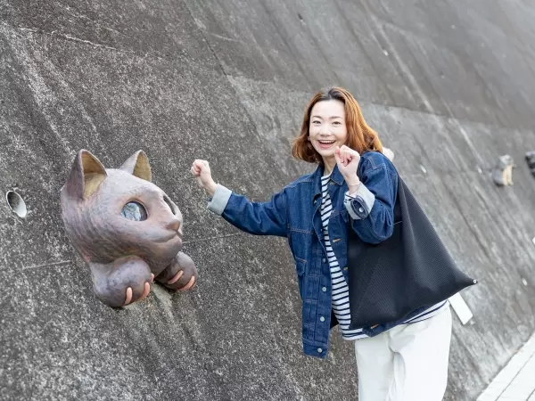 There are 39 "lucky ceramic Beckoning Cat." Eleven "lifelike cats" are also hidden on the wall. 