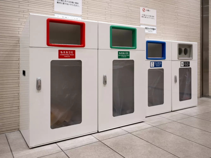 garbage sorting in Japan