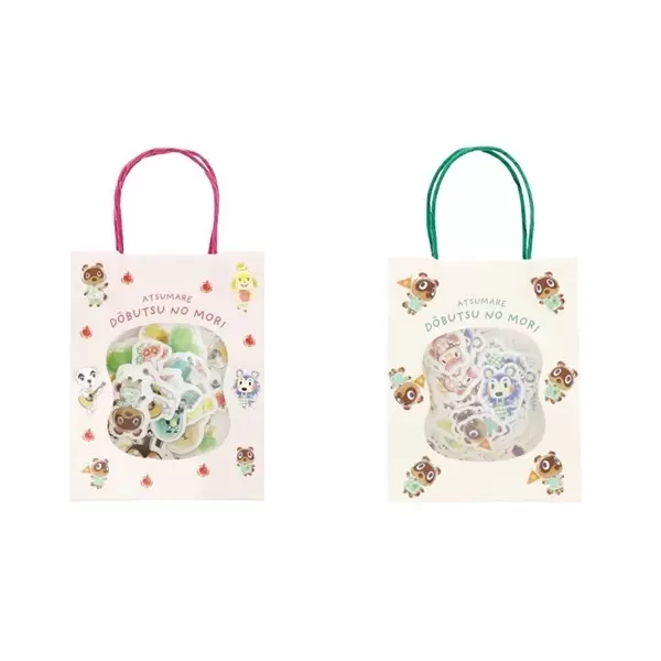 動物森友會紙袋裝貼紙組