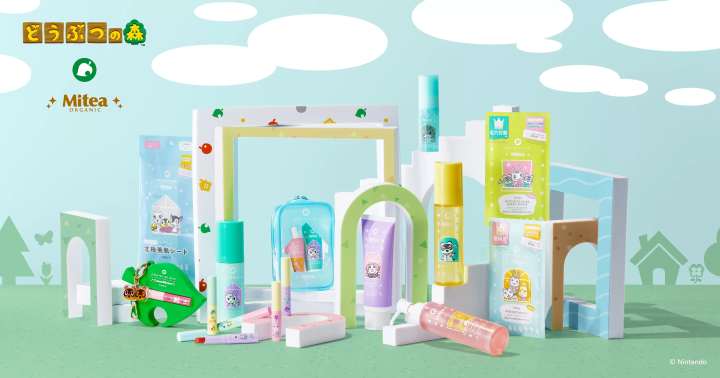 和有機保養品牌「Mitea ORGANIC」的聯名合作商品 