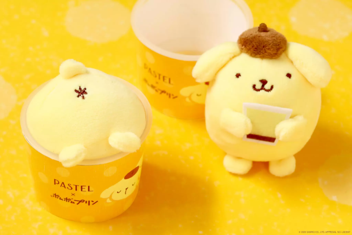 4月限定スイーツが登場！「ポムポムプリン」×「パステル」人気コラボの新作プリン＆シフォンケーキ