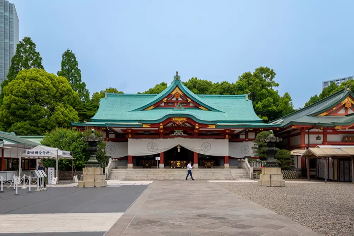 从酒店步行2分钟即可到达日惠神社。