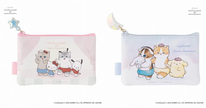 mofusand x Sanrio 2026: Pastel Amusement Park Collection