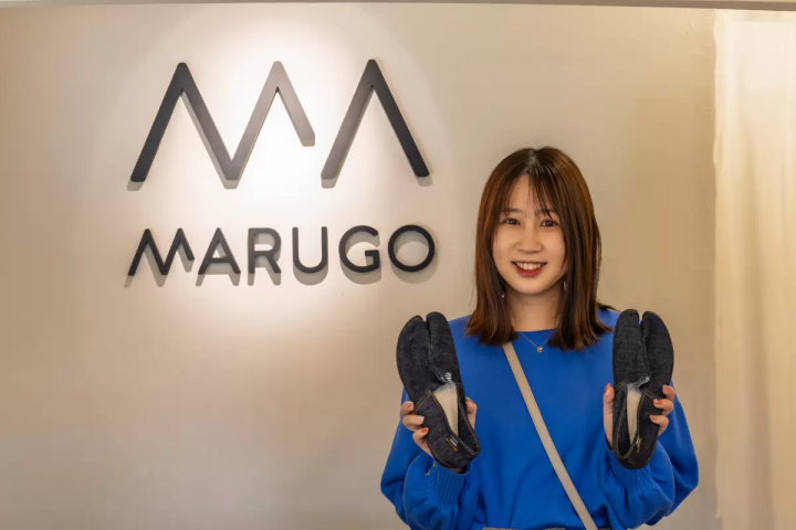 [Kurashiki Bikan Historical Quarter ] The Tabi shoes made by Marugo , a long-established company with over 100 years of history, are amazing!