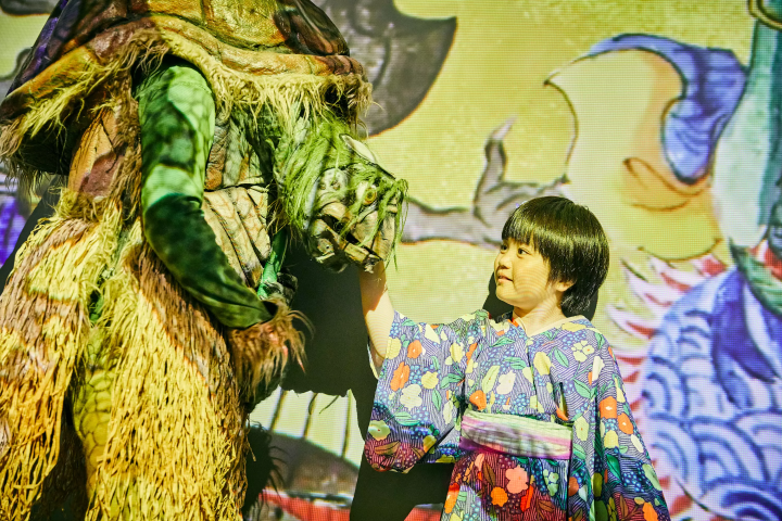 天王洲で“妖怪の世界”に没入。「動き出す妖怪展 TOKYO」開催中、和装割も