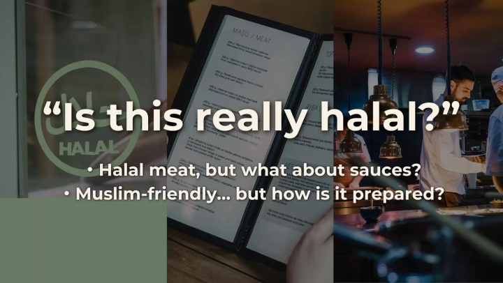 让日本的清真食品更安全：发布“清真食品地图”。