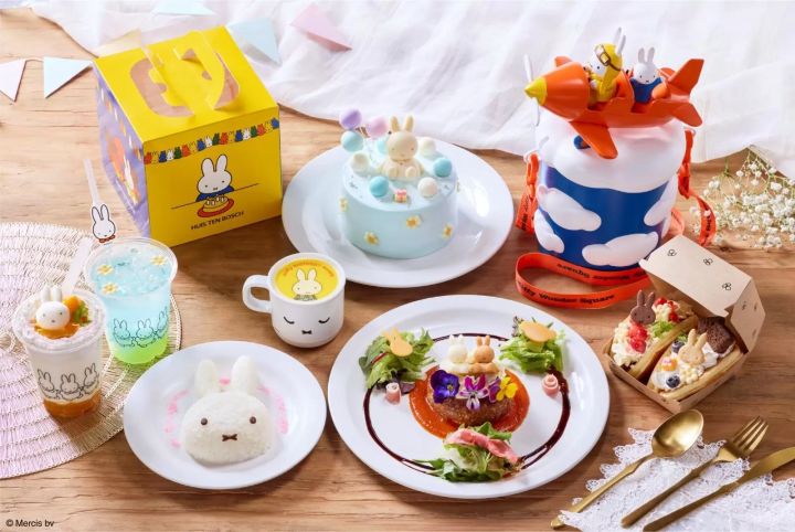 「米飛兔生日月」期間限定菜單與周邊商品