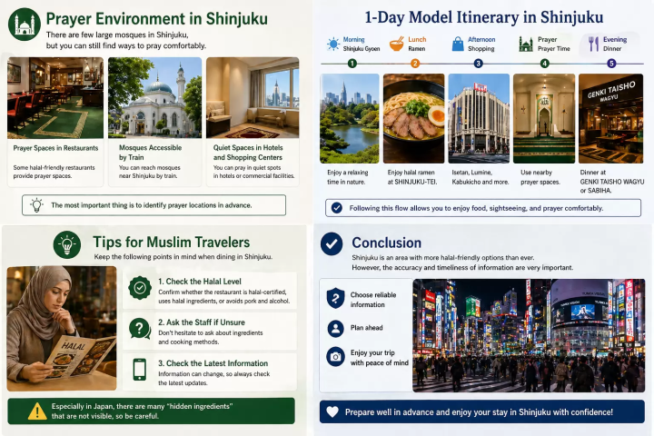 신주쿠에서 할랄 음식을 찾으시나요? 믿을 수 있고 안전한 맛집 가이드 (2026년판)