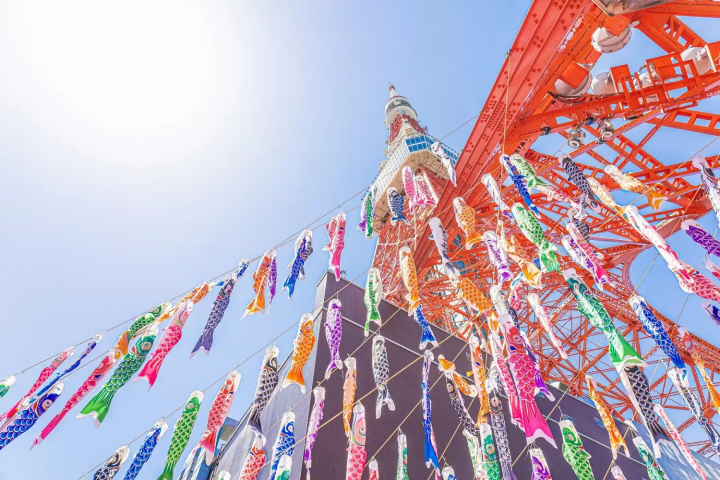 Từ điển từ ngữ tiếng Nhật "Kodomo no hi, Shichigosan, Koinobori"