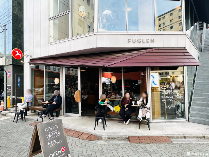 來自北歐的美味咖啡「FUGLEN」店門口外觀