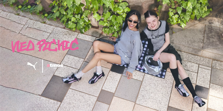 Here's a look at popular women's sneaker models and stores at atmos pink!