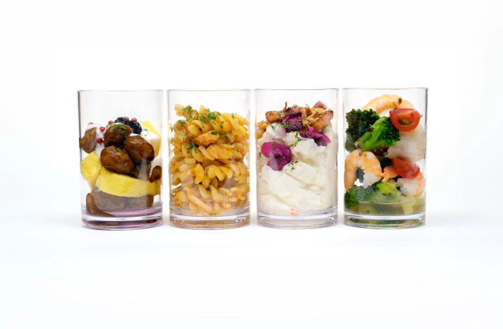 Daily changing food menu
