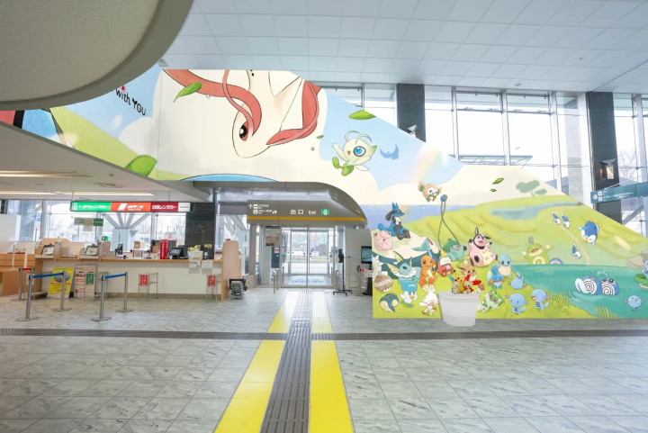 能登里山寶可夢機場1樓到達大廳