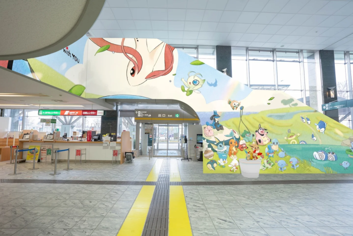 空港中がポケモンづくめ!?石川県・能登に「のと里山ポケモン・ウィズ・ユー空港」がオープン