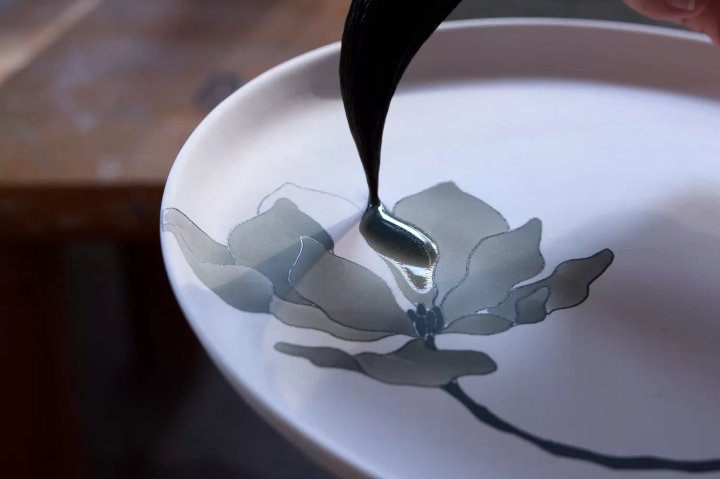 Seto Sometsuke Yaki underglazed ceramics