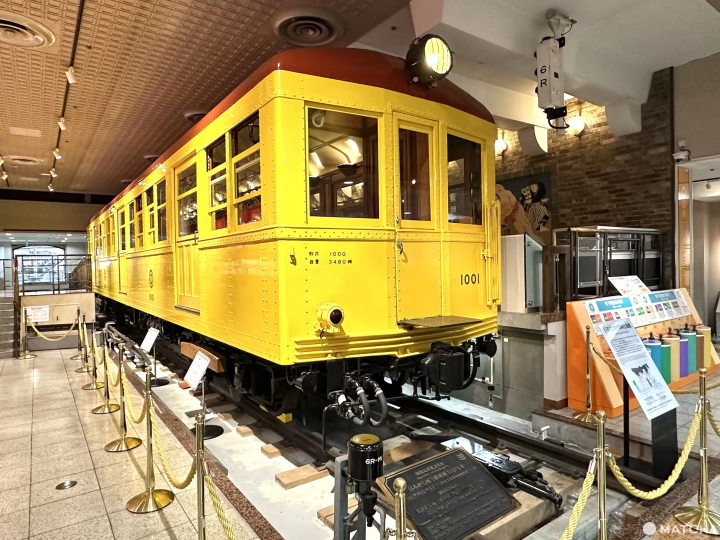 日本指定重要文化財的「銀座線 1001 號車」