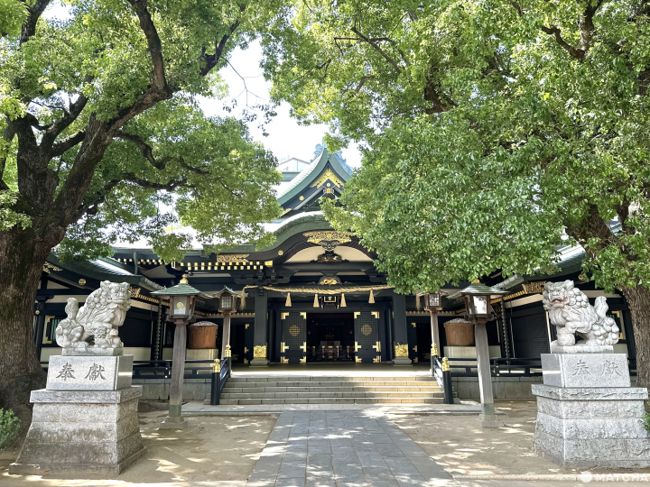 穴八幡宮雖然就在地鐵站旁邊,但整體環境十分清幽