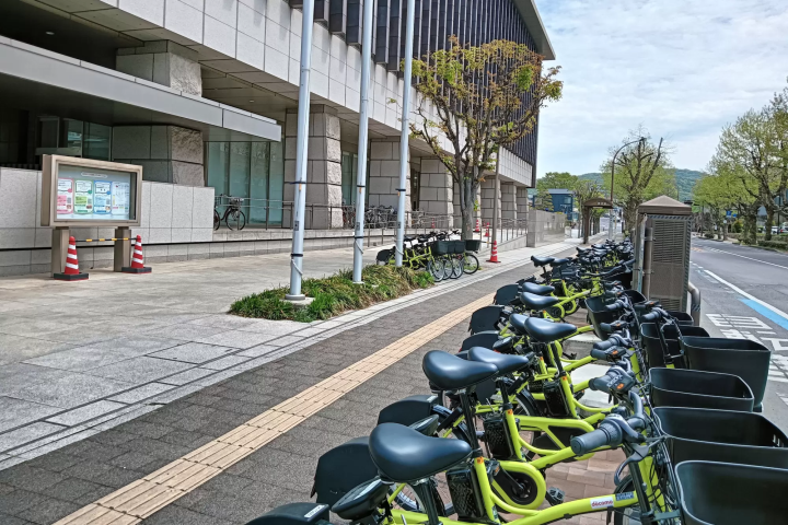 岡山市のシェアサイクル「ももちゃり」がリニューアル!岡山市内観光がより便利に