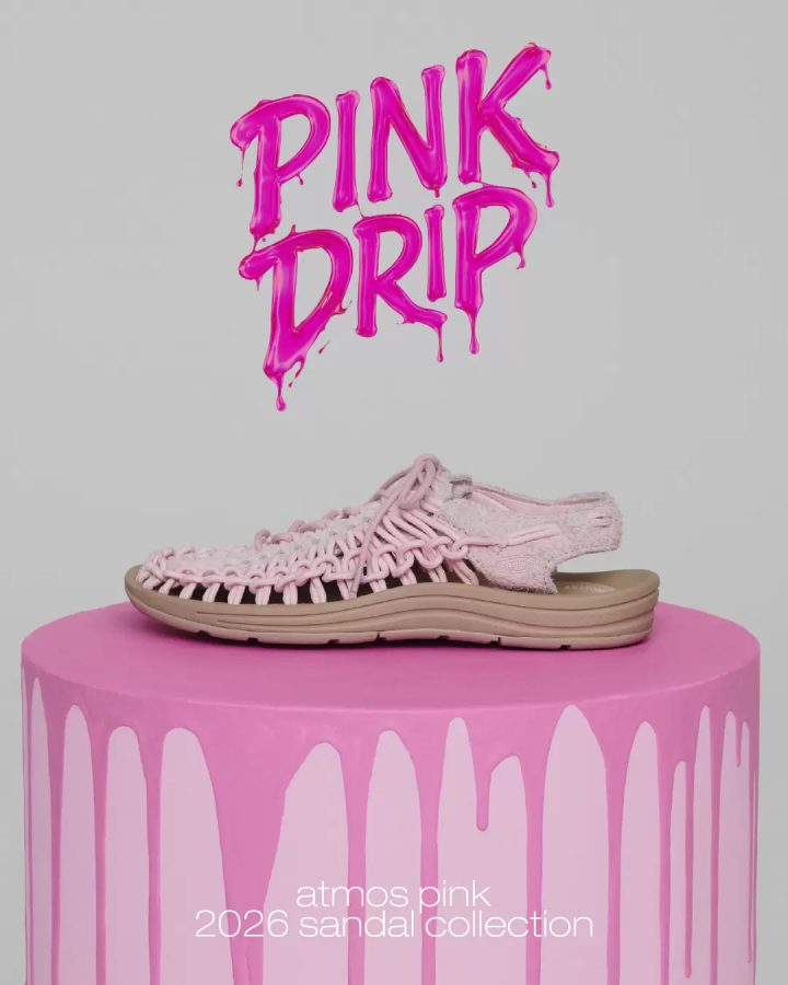 Here's a look at popular women's sneaker models and stores at atmos pink!