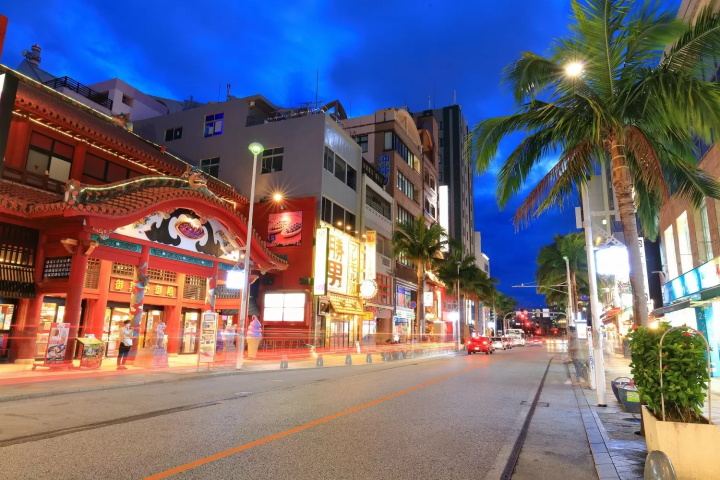 Naha at night