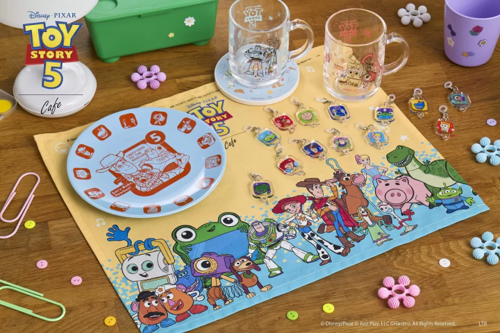 Toy Story 5 Cafe Merchandise